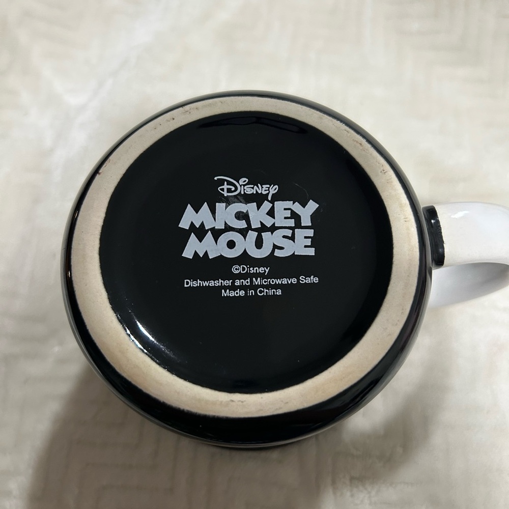 COPY - Disney Mickey Mouse Black and White Mug - Picture 3 of 3
